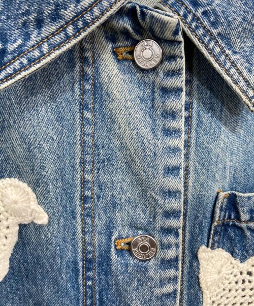 sea NEW YORK（シー ニューヨーク）sea NEW YORK (シー ニューヨーク) PAYTON DENIM JACKET インディゴ サイズ:Sの古着・服飾アイテム