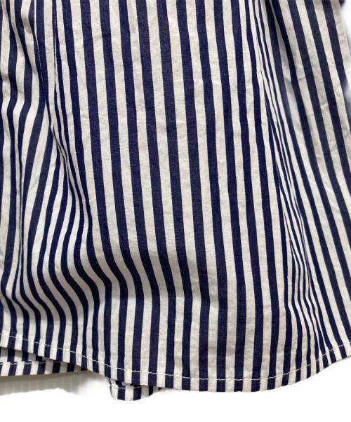 POLO RALPH LAUREN（ポロ・ラルフローレン）POLO RALPH LAUREN (ポロ・ラルフローレン) ストライプシャツワンピース ブルー サイズ:16の古着・服飾アイテム