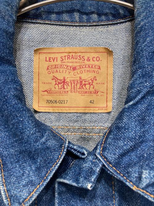 LEVI'S（リーバイス）LEVI'S (リーバイス) デニムジャケット インディゴ サイズ:42の古着・服飾アイテム