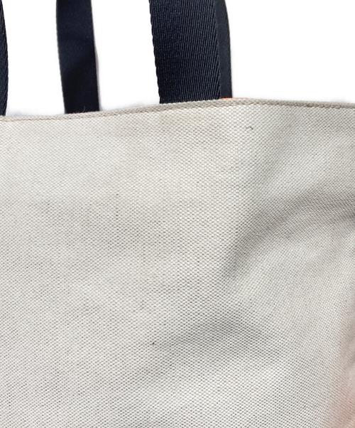 STELLA McCARTNEY（ステラマッカートニー）STELLA McCARTNEY (ステラマッカートニー) キャンバス2WAYショルダーバッグ オレンジ×アイボリーの古着・服飾アイテム