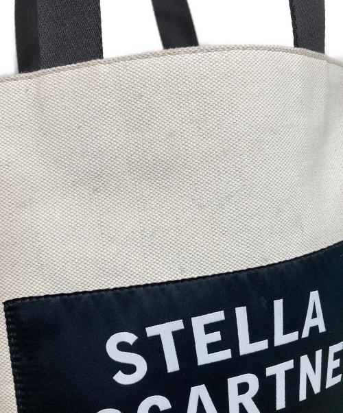 STELLA McCARTNEY（ステラマッカートニー）STELLA McCARTNEY (ステラマッカートニー) キャンバス2WAYショルダーバッグ オレンジ×アイボリーの古着・服飾アイテム