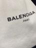 中古・古着 BALENCIAGA (バレンシアガ) NAVY CAVAS-トートバッグ ブラック×アイボリー：40000円