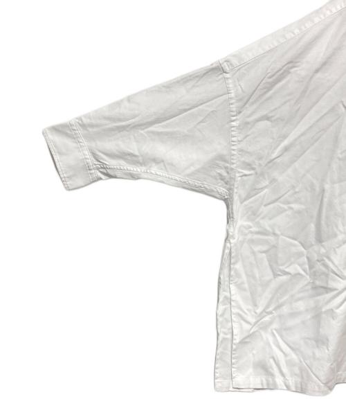 Plage（プラージュ）Plage (プラージュ) Light OX Poncho シャツ ホワイト サイズ:Fの古着・服飾アイテム