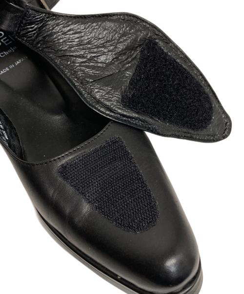 TOKYO BOPPER（トーキョーボッパー）TOKYO BOPPER (トーキョーボッパー) ストラップレザーシューズ ブラック サイズ:22.5の古着・服飾アイテム