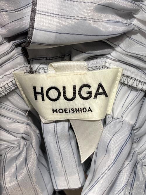 HOUGA（ホウガ）HOUGA (ホウガ) jimmy frill vest グレー サイズ:-の古着・服飾アイテム