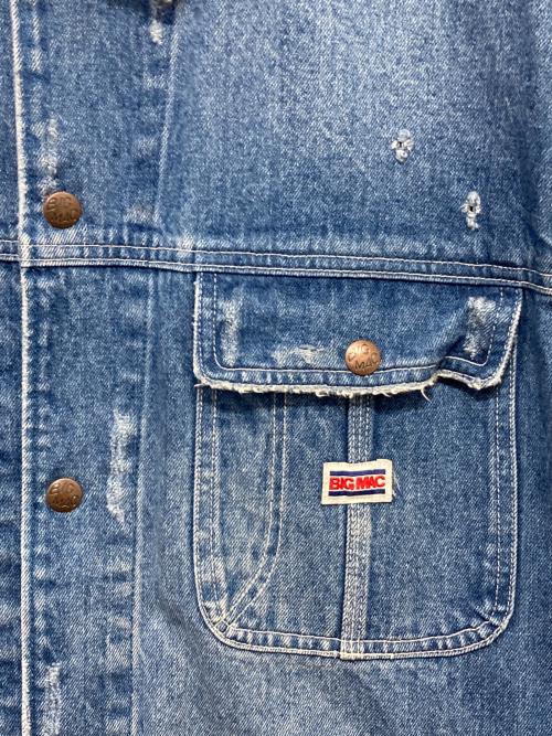 big mac（ビッグマック）BIG MAC (ビッグマック) デニムジャケット インディゴ サイズ:Lの古着・服飾アイテム