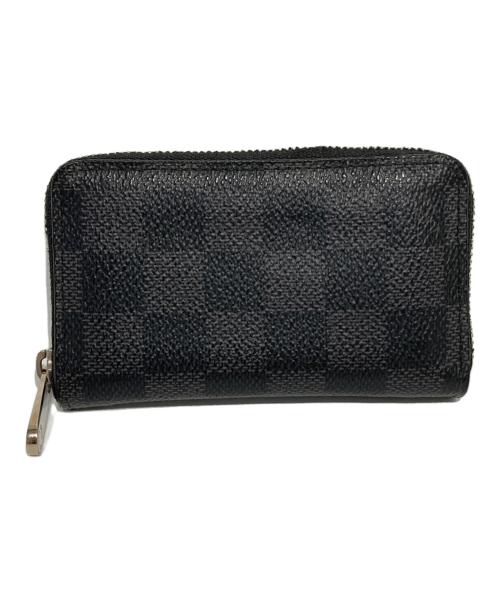 LOUIS VUITTON（ルイ ヴィトン）LOUIS VUITTON (ルイ ヴィトン) ダミエグラフィット ジッピーコインパース ブラックの古着・服飾アイテム