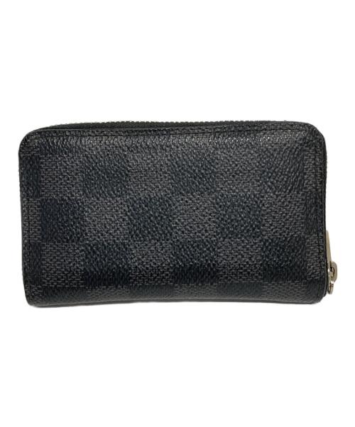 LOUIS VUITTON（ルイ ヴィトン）LOUIS VUITTON (ルイ ヴィトン) ダミエグラフィット ジッピーコインパース ブラックの古着・服飾アイテム