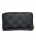 LOUIS VUITTON (ルイ ヴィトン) ダミエグラフィット ジッピーコインパース ブラック：17000円