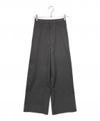 Graphpaperグラフペーパー）の古着「Dull Poplin Five Pocket Pants」｜グレー