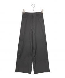 Graphpaper（グラフペーパー）の古着「Dull Poplin Five Pocket Pants」｜グレー