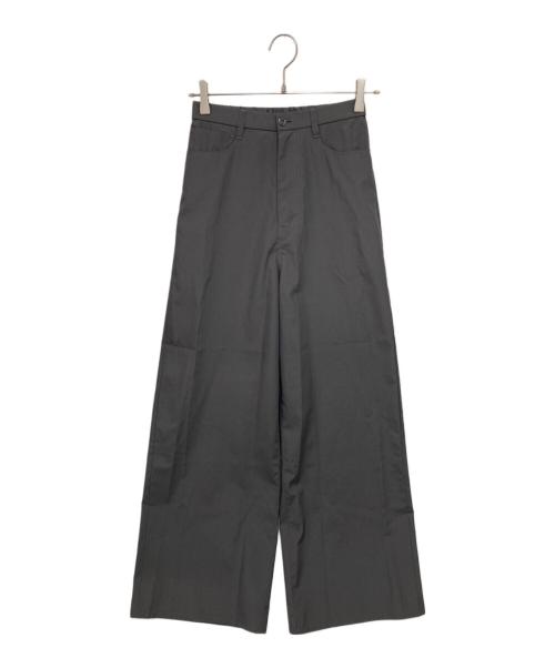 Graphpaper（グラフペーパー）Graphpaper (グラフペーパー) Dull Poplin Five Pocket Pants グレーの古着・服飾アイテム