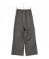 Graphpaper (グラフペーパー) Dull Poplin Five Pocket Pants グレー：9000円