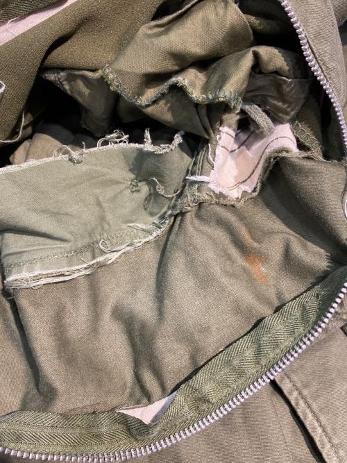 US ARMY（ユーエスアーミー）US ARMY (ユーエスアーミー) M-65ミリタリージャケット グリーン サイズ:Mediumの古着・服飾アイテム