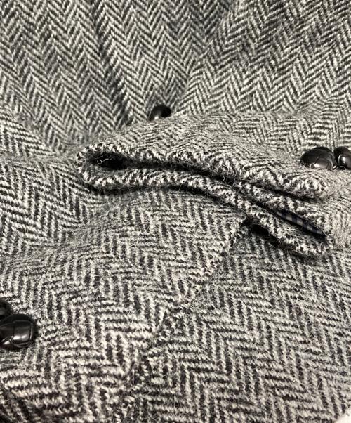 TEIJIN（テイジン）TEIJIN (テイジン) ヘリンボーンジャケット グレー サイズ:48の古着・服飾アイテム
