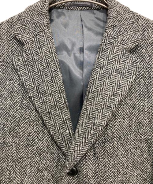 TEIJIN（テイジン）TEIJIN (テイジン) ヘリンボーンジャケット グレー サイズ:48の古着・服飾アイテム