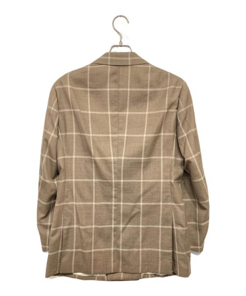 Brilla（ブリッラ）Brilla (ブリッラ) ダブルジャケット ベージュ サイズ:46の古着・服飾アイテム