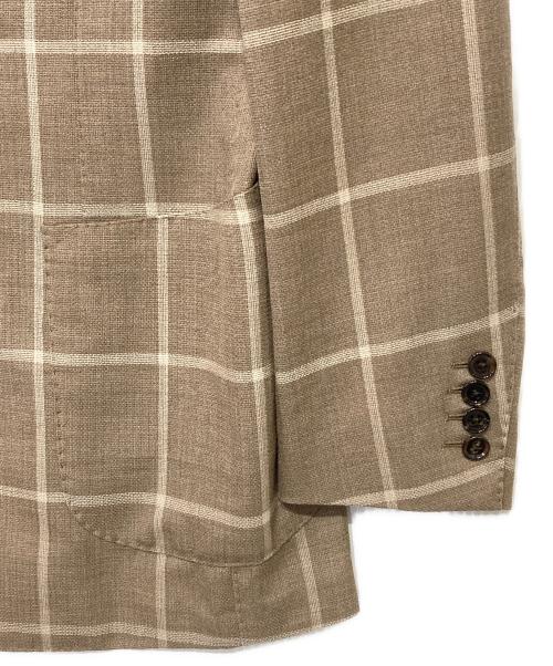 Brilla（ブリッラ）Brilla (ブリッラ) ダブルジャケット ベージュ サイズ:46の古着・服飾アイテム