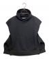nagonstans（ナゴンスタンス）の古着「side vents hoodie vest」｜ブラック