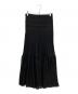 Plage (プラージュ) Sheer Gather スカート　25060922100030 ブラック サイズ:38：7000円
