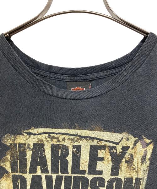 HARLEY-DAVIDSON（ハーレーダビッドソン）HARLEY-DAVIDSON (ハーレーダビッドソン) プリントTシャツ ブラック サイズ:2XLの古着・服飾アイテム