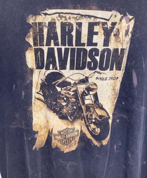 HARLEY-DAVIDSON（ハーレーダビッドソン）HARLEY-DAVIDSON (ハーレーダビッドソン) プリントTシャツ ブラック サイズ:2XLの古着・服飾アイテム