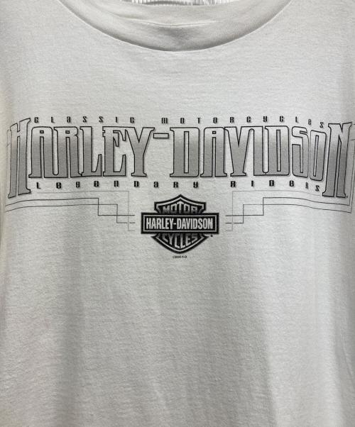 HARLEY-DAVIDSON（ハーレーダビッドソン）HARLEY-DAVIDSON (ハーレーダビッドソン) プリントTシャツ ホワイト サイズ:XLの古着・服飾アイテム