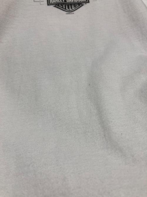 HARLEY-DAVIDSON（ハーレーダビッドソン）HARLEY-DAVIDSON (ハーレーダビッドソン) プリントTシャツ ホワイト サイズ:XLの古着・服飾アイテム