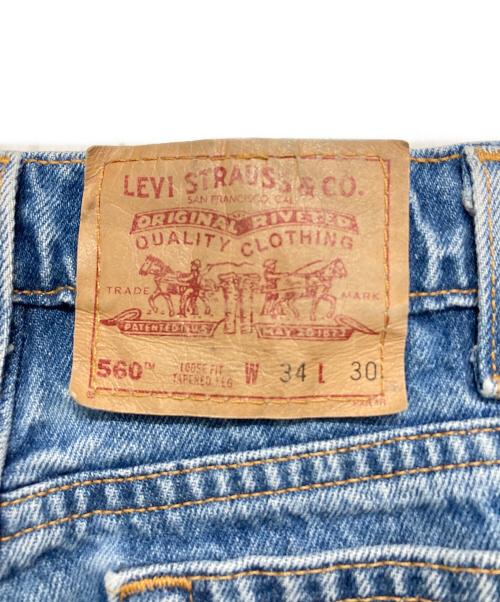 LEVI'S（リーバイス）LEVI'S (リーバイス) デニムパンツ　USA製 560 エルパソ工場 インディゴ サイズ:W34 L30の古着・服飾アイテム