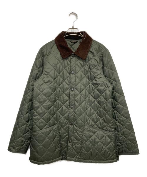 Barbour（バブアー）Barbour (バブアー) キルティングパテッドジャケット グリーン サイズ:Lの古着・服飾アイテム
