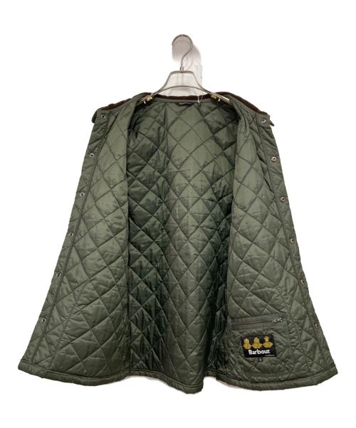 Barbour（バブアー）Barbour (バブアー) キルティングパテッドジャケット グリーン サイズ:Lの古着・服飾アイテム