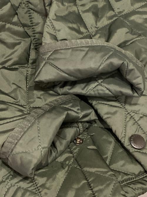 Barbour（バブアー）Barbour (バブアー) キルティングパテッドジャケット グリーン サイズ:Lの古着・服飾アイテム
