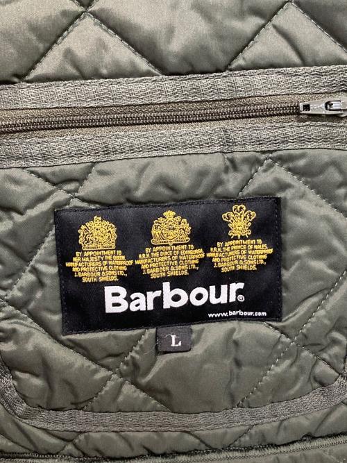 Barbour（バブアー）Barbour (バブアー) キルティングパテッドジャケット グリーン サイズ:Lの古着・服飾アイテム