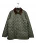 Barbour（バブアー）の古着「キルティングパテッドジャケット」｜グリーン