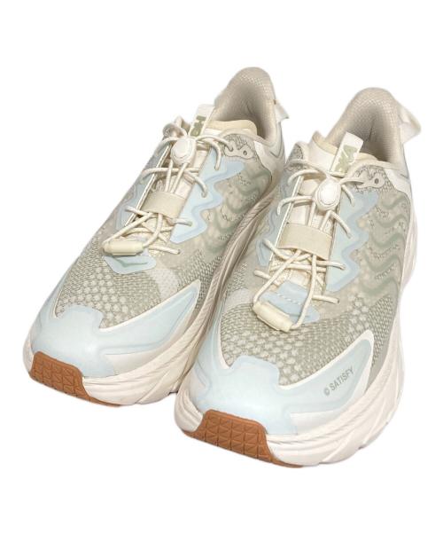 HOKAONEONE（ホカオネオネ）HOKAONEONE (ホカオネオネ) Satisfy (サティスファイ) Clifton LS 'Celadon Tint ホワイト サイズ:24の古着・服飾アイテム