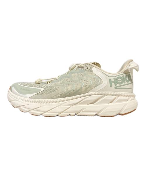 HOKAONEONE（ホカオネオネ）HOKAONEONE (ホカオネオネ) Satisfy (サティスファイ) Clifton LS 'Celadon Tint ホワイト サイズ:24の古着・服飾アイテム