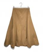 STUDIO NICHOLSONスタジオ ニコルソン）の古着「CENTRO POWDER COTTON SKIRT」｜ベージュ