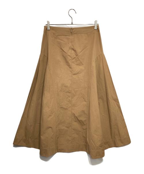 STUDIO NICHOLSON（スタジオ ニコルソン）STUDIO NICHOLSON (スタジオ ニコルソン) CENTRO POWDER COTTON SKIRT ベージュの古着・服飾アイテム