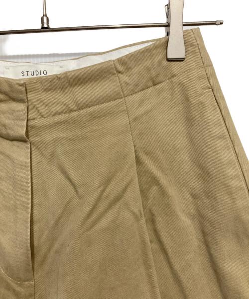 STUDIO NICHOLSON（スタジオ ニコルソン）STUDIO NICHOLSON (スタジオ ニコルソン) DORDONI PEACHED COTTON TWILL ベージュ サイズ:1の古着・服飾アイテム