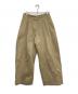 STUDIO NICHOLSON（スタジオ ニコルソン）の古着「DORDONI PEACHED COTTON TWILL」｜ベージュ