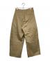 STUDIO NICHOLSON (スタジオ ニコルソン) DORDONI PEACHED COTTON TWILL ベージュ サイズ:1：6000円