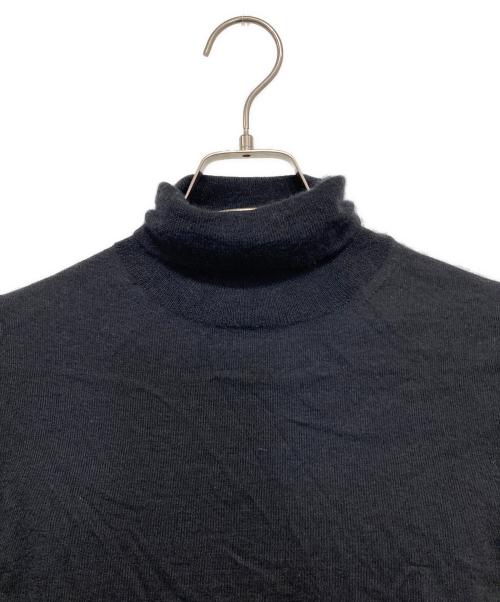 DRAWER（ドゥロワー）DRAWER (ドゥロワー) カシミヤシルクハイネックニット ブラック サイズ:2の古着・服飾アイテム