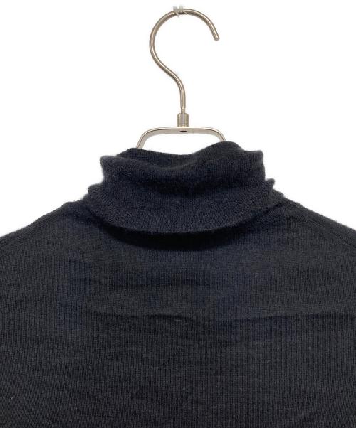 DRAWER（ドゥロワー）DRAWER (ドゥロワー) カシミヤシルクハイネックニット ブラック サイズ:2の古着・服飾アイテム