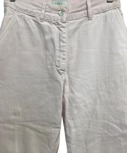 STUDIO NICHOLSON（スタジオ ニコルソン）STUDIO NICHOLSON (スタジオ ニコルソン) RCYCLD GRMNT DYE DNM　52-10-741042 ピンクの古着・服飾アイテム