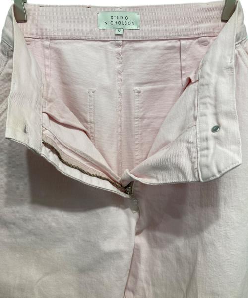STUDIO NICHOLSON（スタジオ ニコルソン）STUDIO NICHOLSON (スタジオ ニコルソン) RCYCLD GRMNT DYE DNM　52-10-741042 ピンクの古着・服飾アイテム