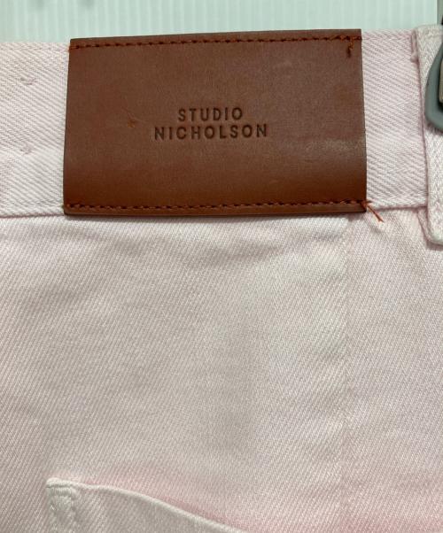 STUDIO NICHOLSON（スタジオ ニコルソン）STUDIO NICHOLSON (スタジオ ニコルソン) RCYCLD GRMNT DYE DNM　52-10-741042 ピンクの古着・服飾アイテム