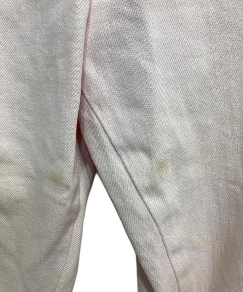 STUDIO NICHOLSON（スタジオ ニコルソン）STUDIO NICHOLSON (スタジオ ニコルソン) RCYCLD GRMNT DYE DNM　52-10-741042 ピンクの古着・服飾アイテム