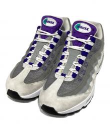 NIKE（ナイキ）の古着「Air Max 95 OG Big Bubble "Grape"」｜ホワイト×グレー