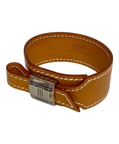 HERMES（エルメス）HERMES (エルメス) アルテミス ブレスレット ブラウンの古着・服飾アイテム