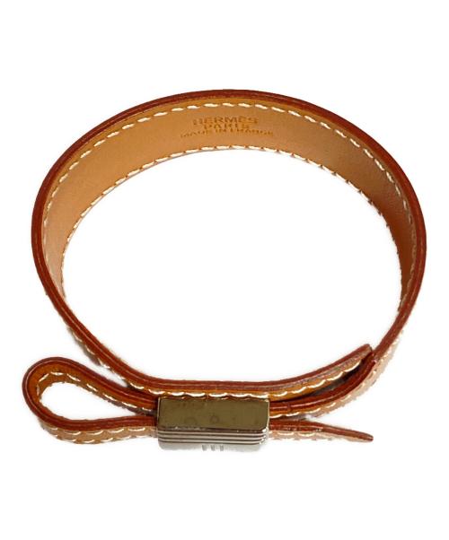 HERMES（エルメス）HERMES (エルメス) アルテミス ブレスレット ブラウンの古着・服飾アイテム